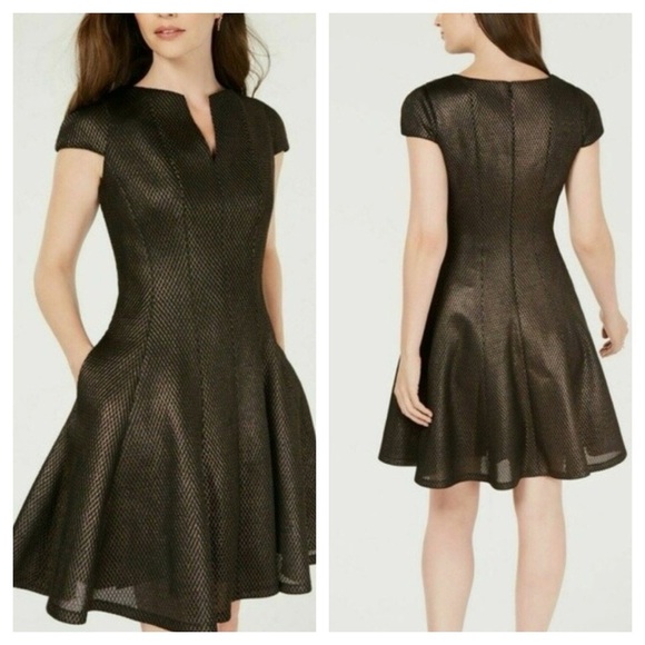 julia jordan
Mesh Jacquard Fit & Flare Dress size 6 - Picture 3 of 13